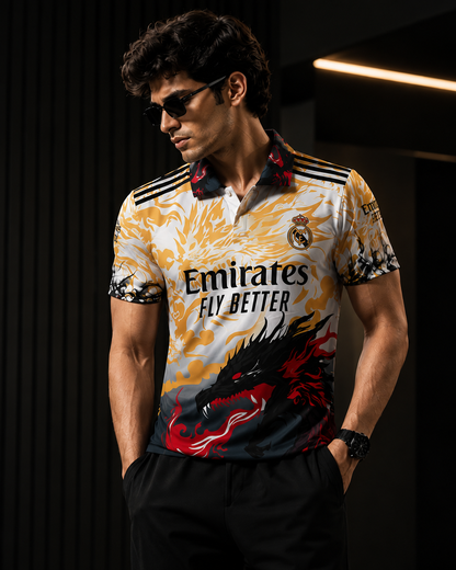 Real Madrid CF Special Limited Edition Jersey | Premium Custom Football Jersey for Men | Personalized Name & Number| Match Edition