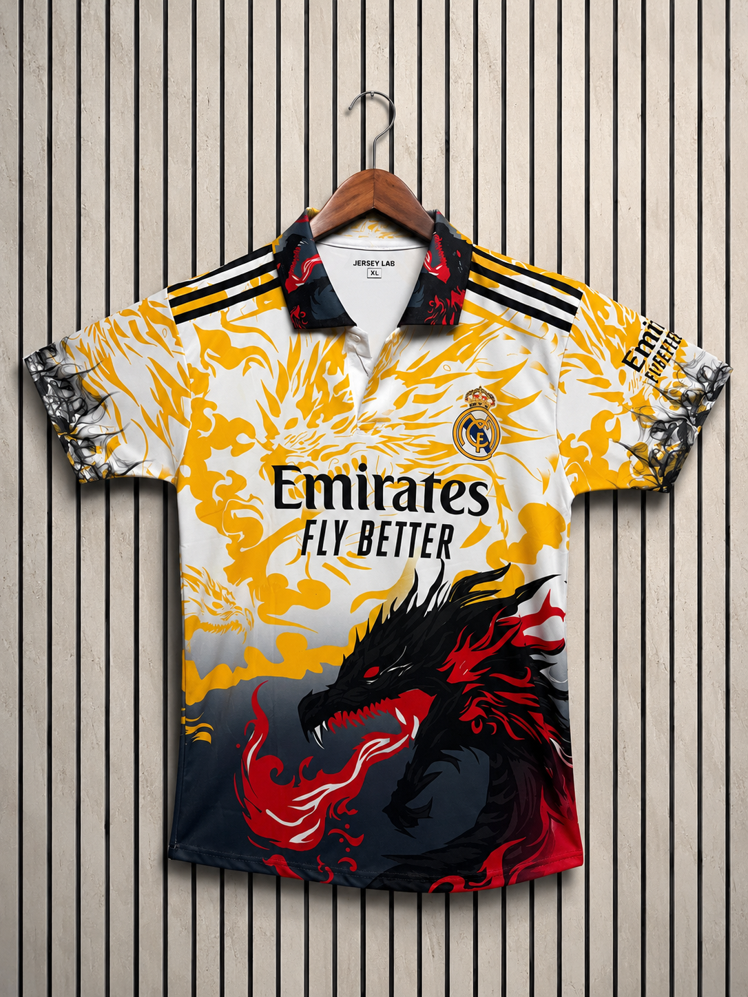 Real Madrid CF Special Limited Edition Jersey | Premium Custom Football Jersey for Men | Personalized Name & Number| Match Edition