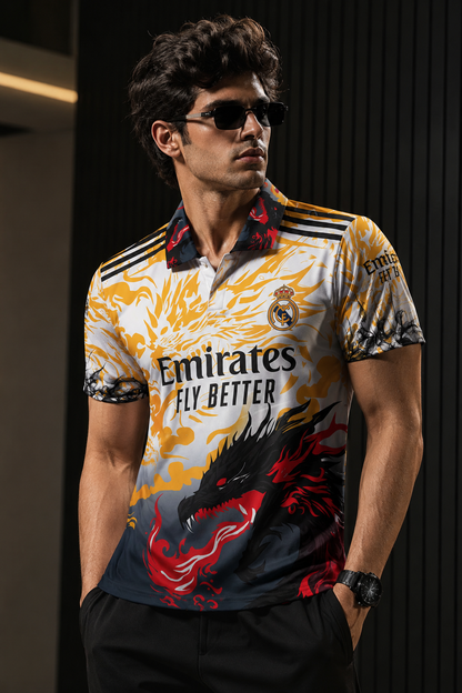 Real Madrid CF Special Limited Edition Jersey | Premium Custom Football Jersey for Men | Personalized Name & Number| Match Edition
