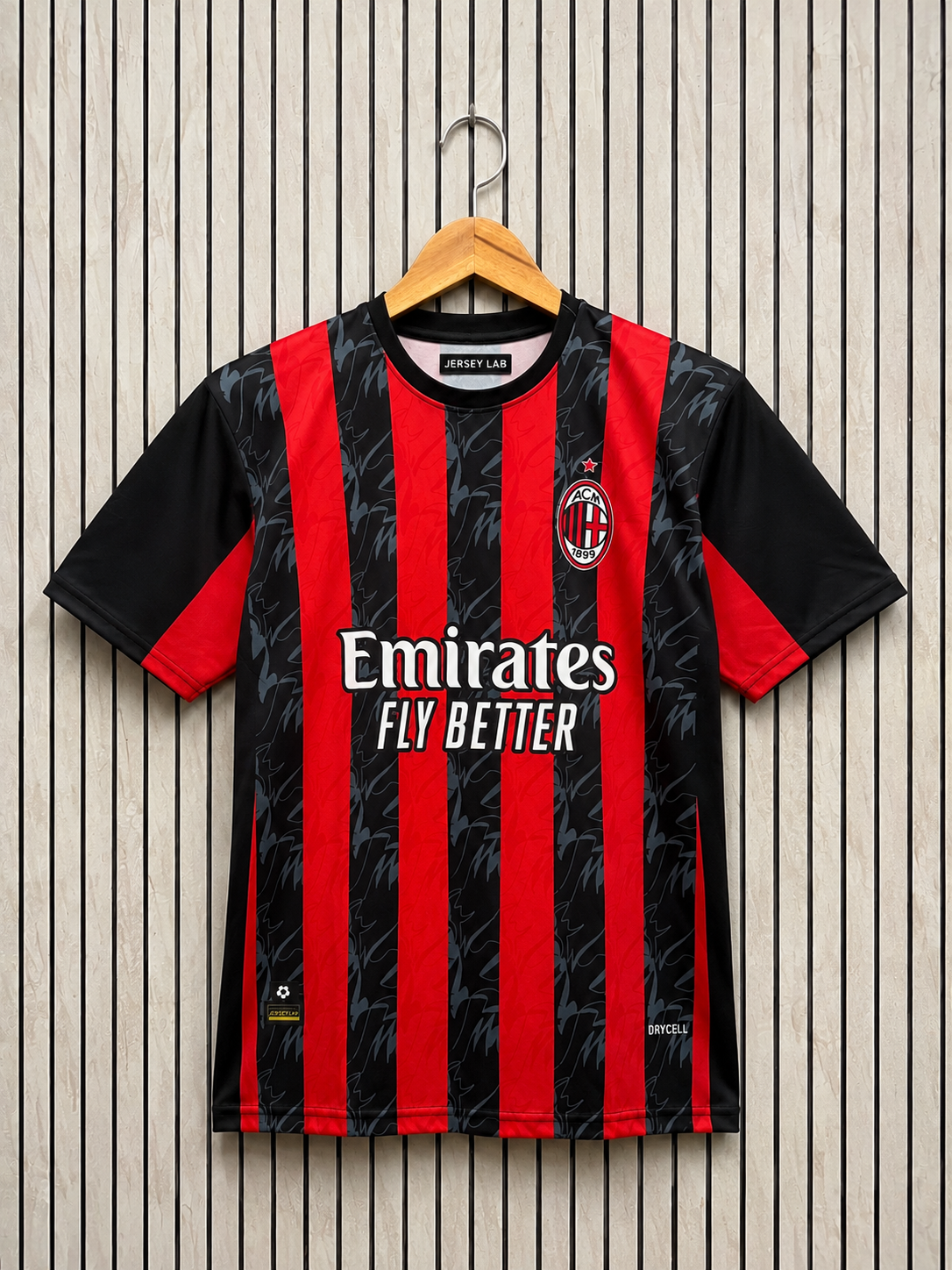 AC Milan (Associazione Calcio Milan) home jersey | Premium Custom Football Jersey for Men | Personalized Name & Number| Match Edition