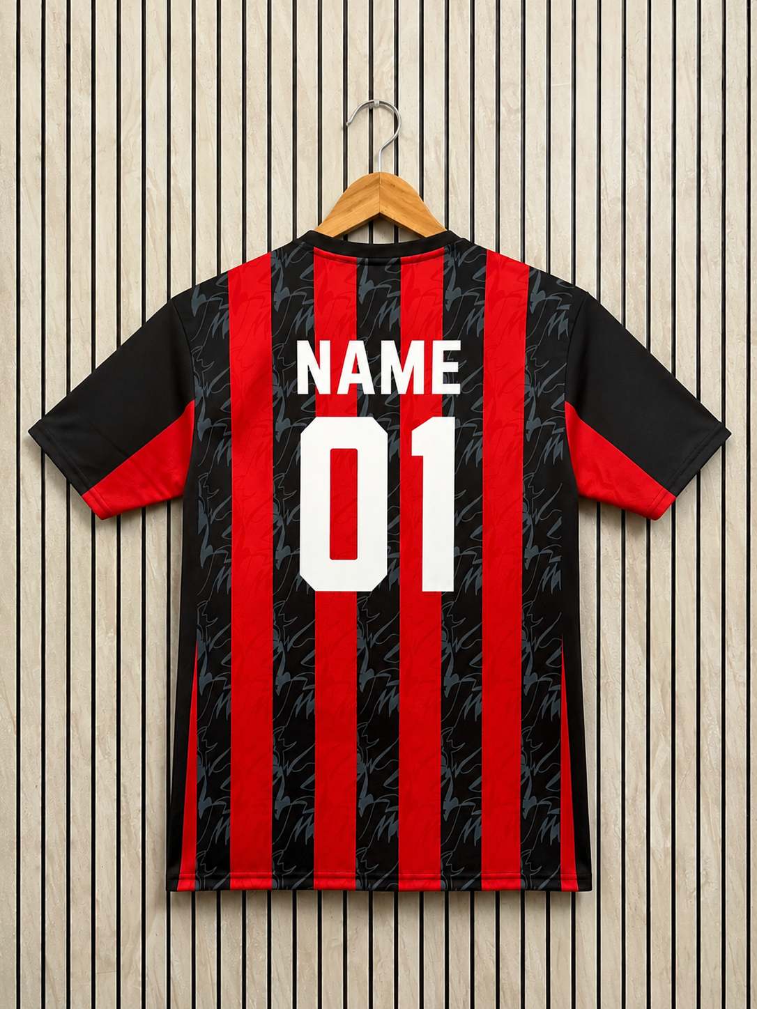 AC Milan (Associazione Calcio Milan) home jersey | Premium Custom Football Jersey for Men | Personalized Name & Number| Match Edition
