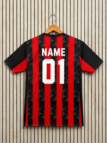 AC Milan (Associazione Calcio Milan) home jersey | Premium Custom Football Jersey for Men | Personalized Name & Number| Match Edition