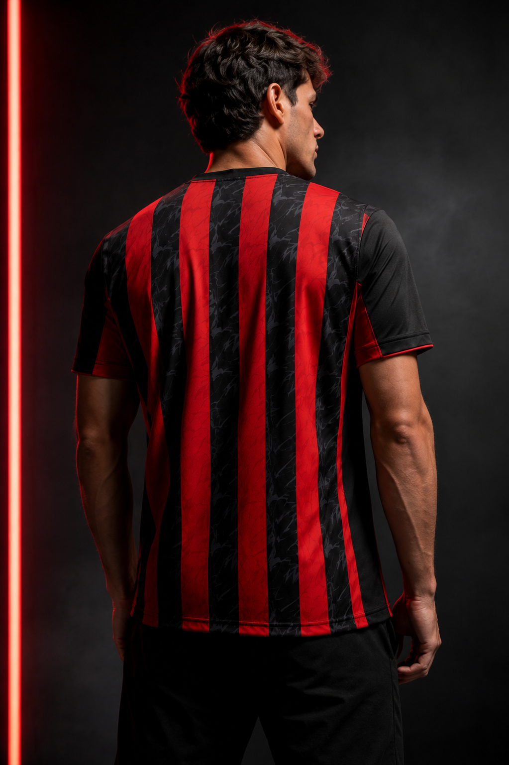 AC Milan (Associazione Calcio Milan) home jersey | Premium Custom Football Jersey for Men | Personalized Name & Number| Match Edition