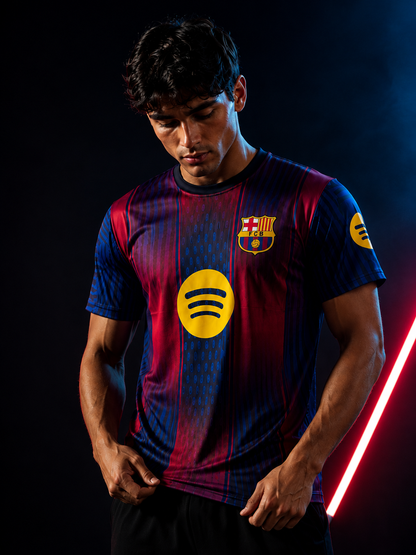 FC Barcelona (Barça) Home Jersey | Premium Custom Football Jersey for Men | Personalized Name & Number| Match Edition