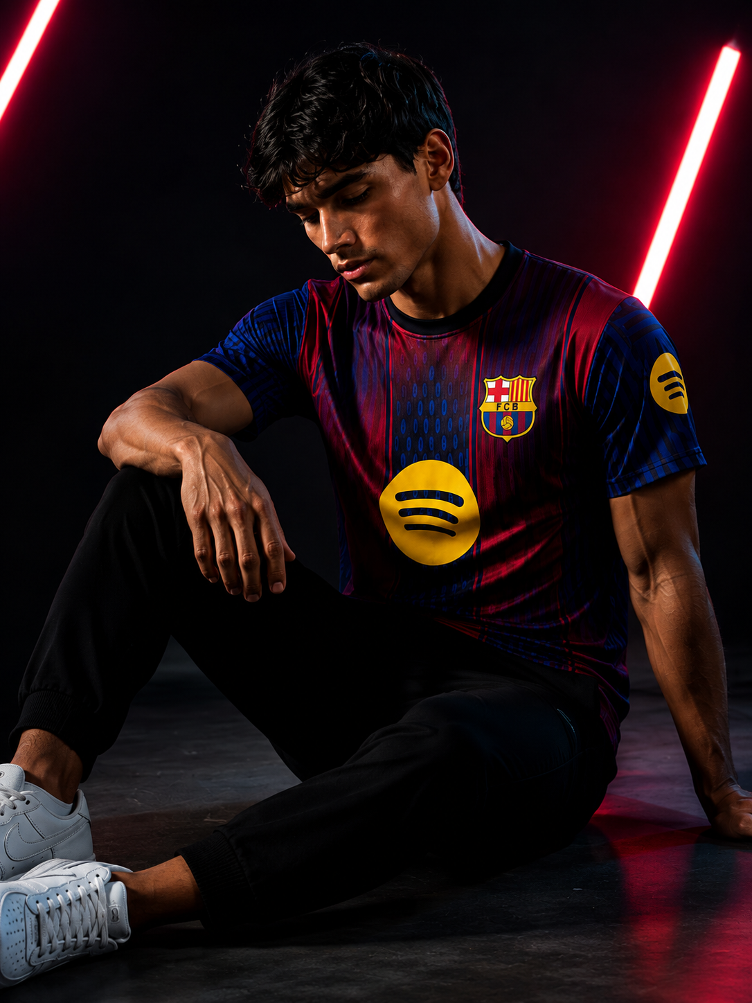 FC Barcelona (Barça) Home Jersey | Premium Custom Football Jersey for Men | Personalized Name & Number| Match Edition