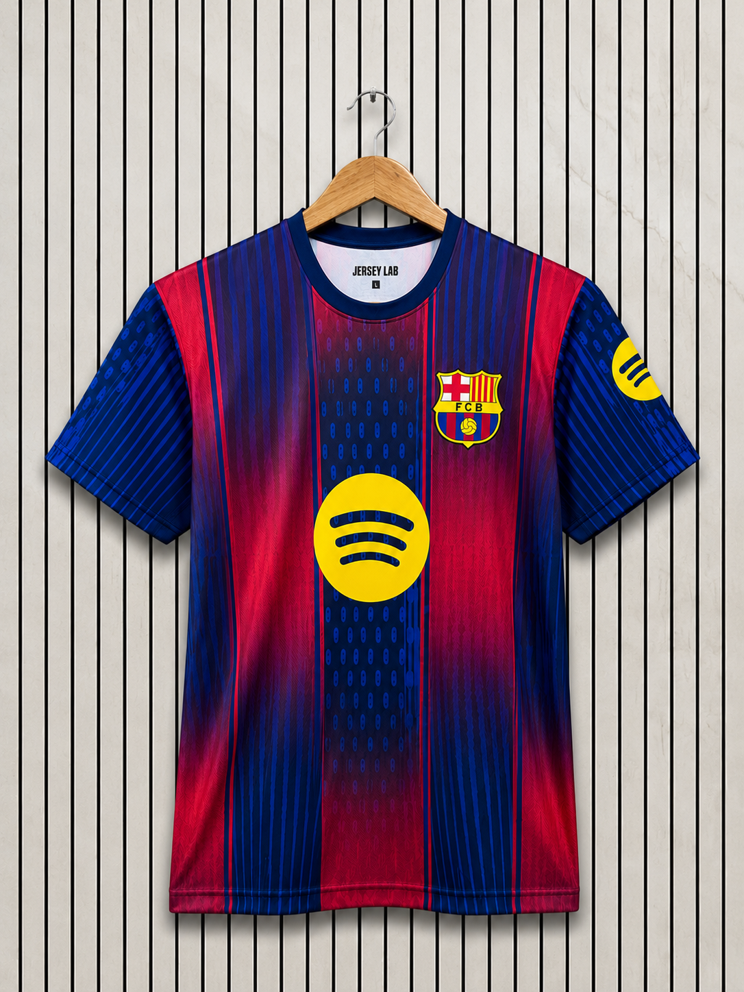 FC Barcelona (Barça) Home Jersey | Premium Custom Football Jersey for Men | Personalized Name & Number| Match Edition