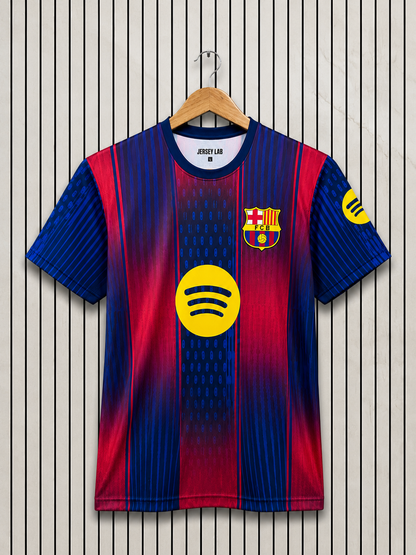 FC Barcelona (Barça) Home Jersey | Premium Custom Football Jersey for Men | Personalized Name & Number| Match Edition