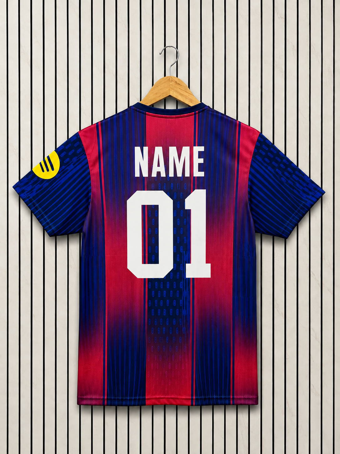 FC Barcelona (Barça) Home Jersey | Premium Custom Football Jersey for Men | Personalized Name & Number| Match Edition