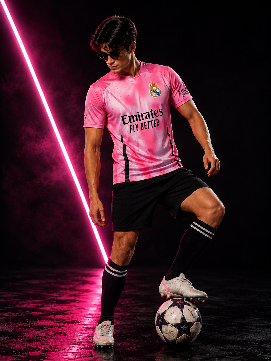 The Real Madrid CF Home Jersey| Premium Custom Football Jersey for Men | Personalized Name & Number| Match Edition