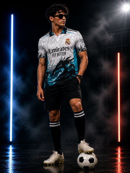 Real Madrid CF Special Limited Edition Jersey | Premium Custom Football Jersey for Men | Personalized Name & Number| Match Edition