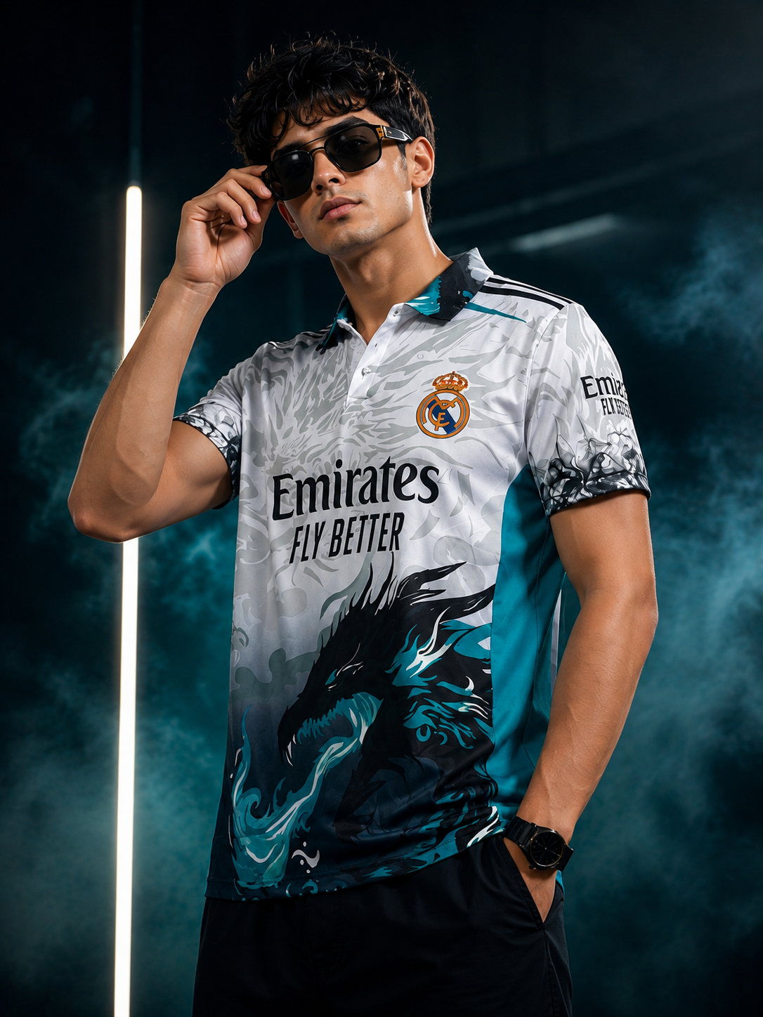 Real Madrid CF Special Limited Edition Jersey | Premium Custom Football Jersey for Men | Personalized Name & Number| Match Edition