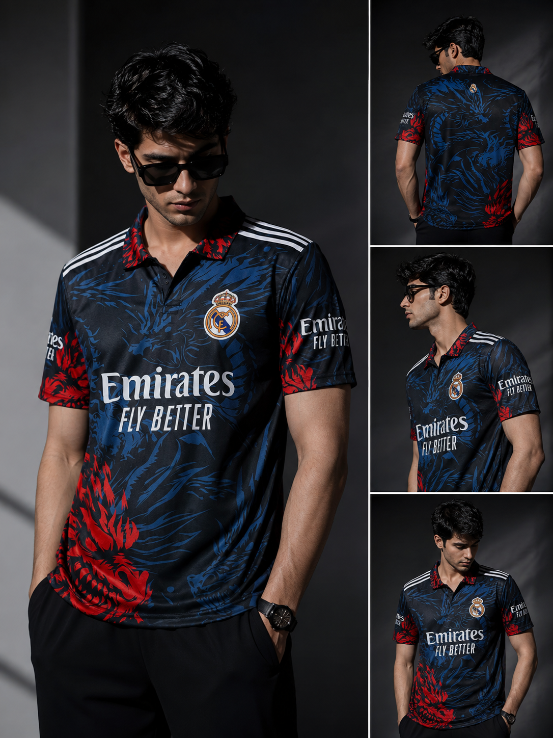 Real Madrid CF Special Limited Edition Jersey | Premium Custom Football Jersey for Men | Personalized Name & Number| Match Edition