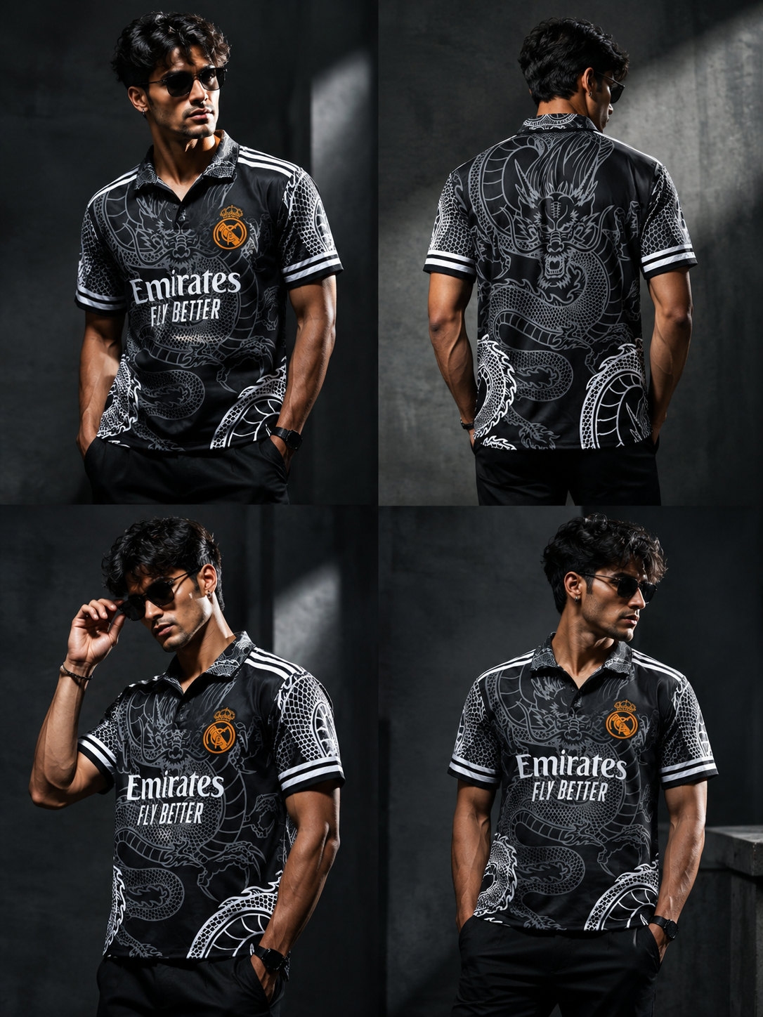 Real Madrid CF Special Limited Edition Jersey | Premium Custom Football Jersey for Men | Personalized Name & Number| Match Edition