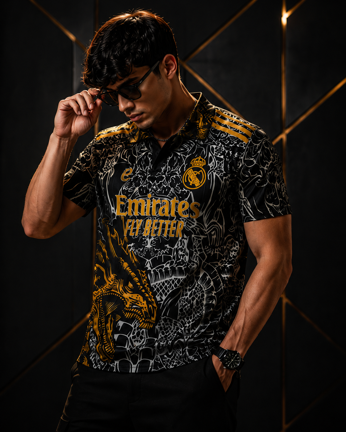 Real Madrid CF Special Limited Edition Jersey | Premium Custom Football Jersey for Men | Personalized Name & Number| Match Edition