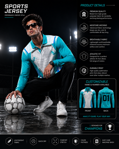 Champion Series Performance Jersey – Custom Name & Number