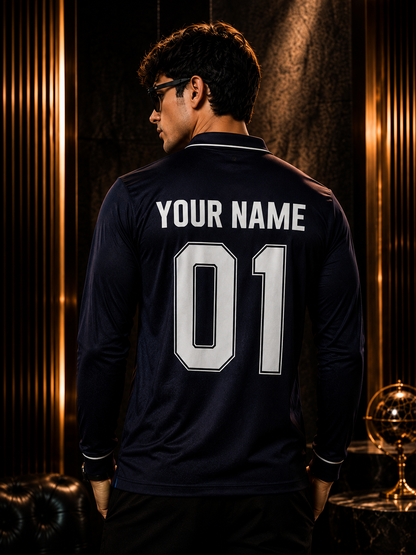 India Elite Performance Polo Jersey – Premium Custom Name & Number Edition
