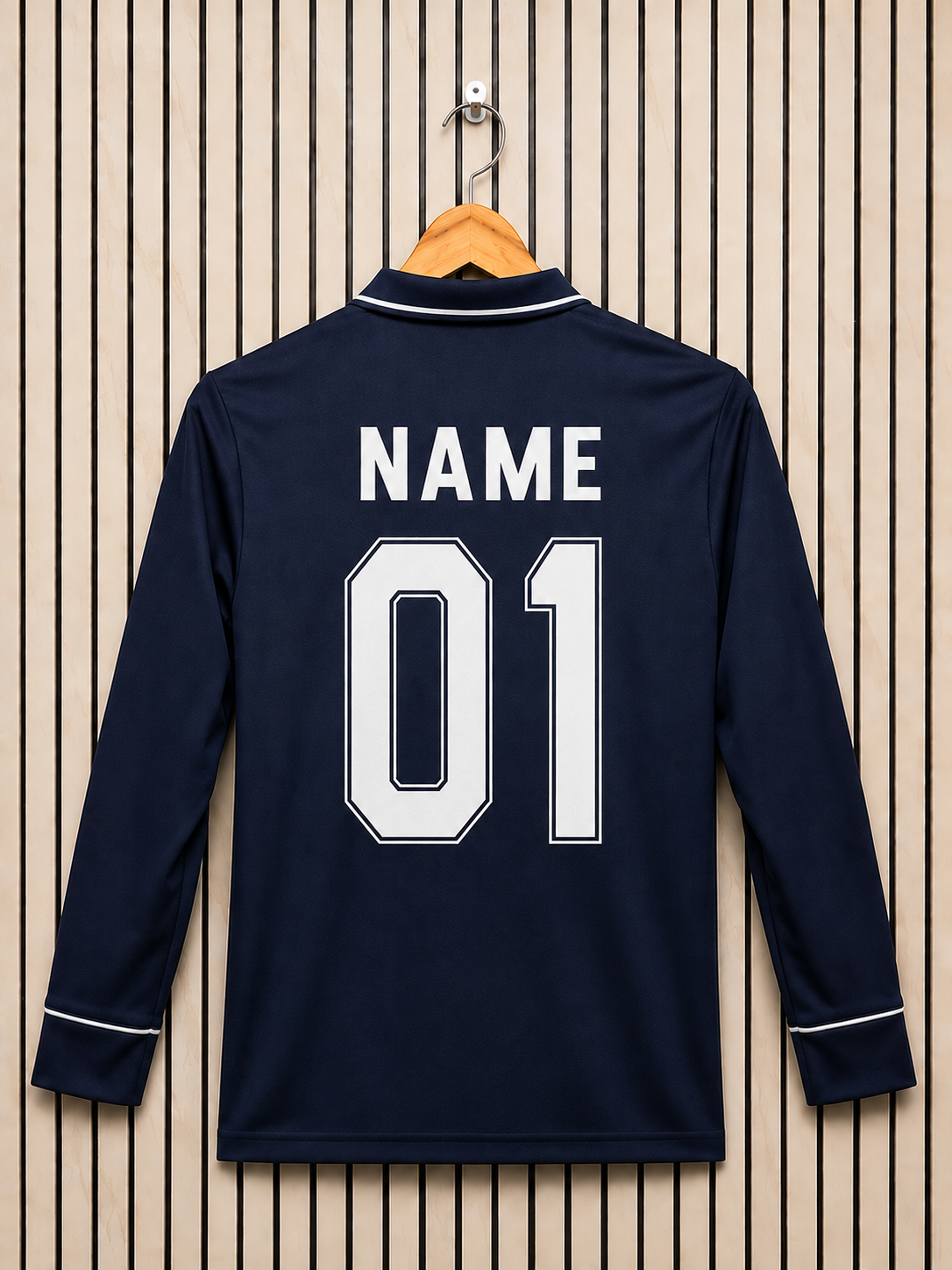 India Elite Performance Polo Jersey – Premium Custom Name & Number Edition