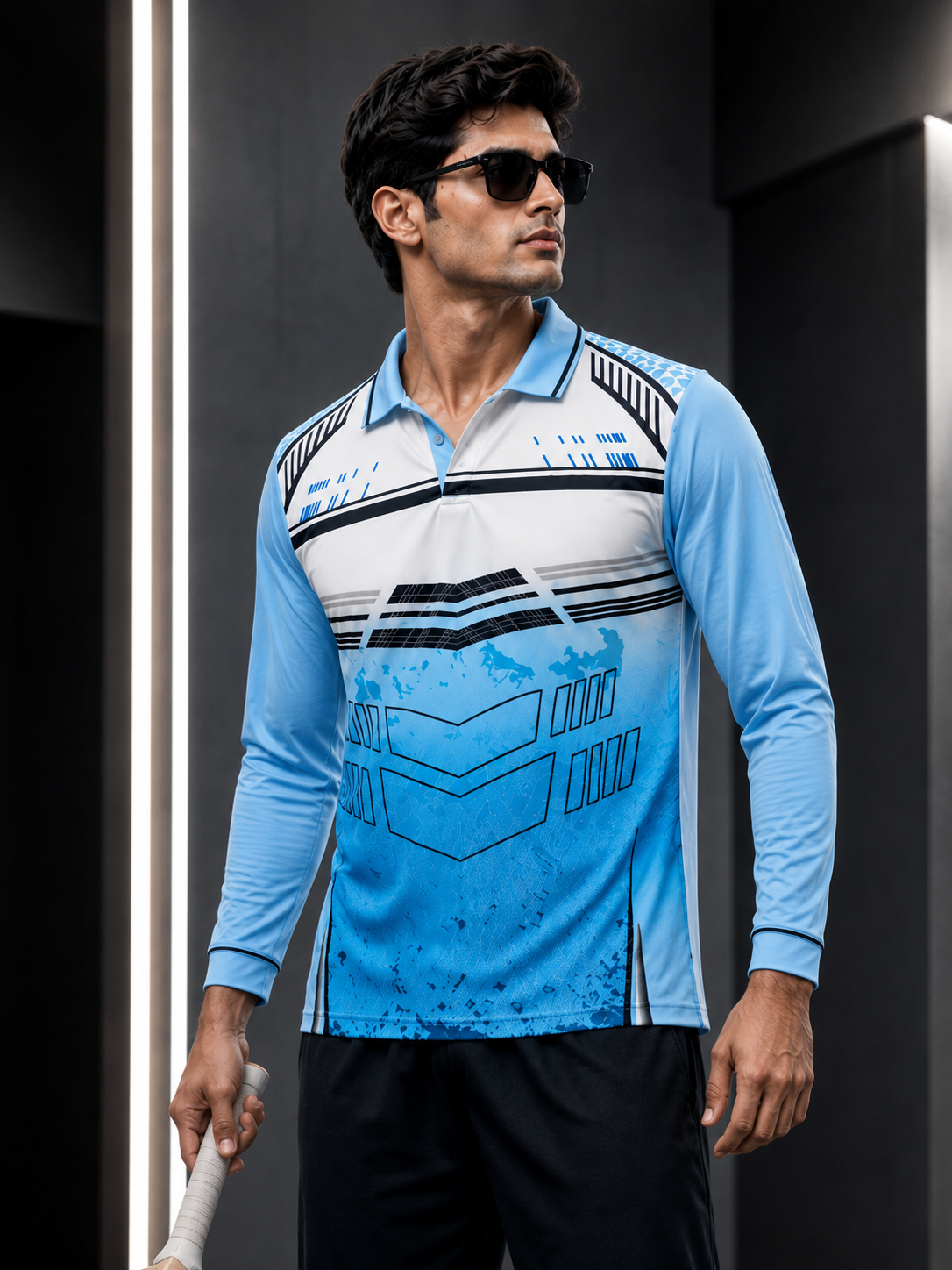 SkyStrike Elite Performance Cricket Jersey – Premium Custom Name & Number