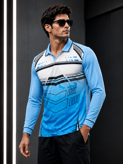 SkyStrike Elite Performance Cricket Jersey – Premium Custom Name & Number