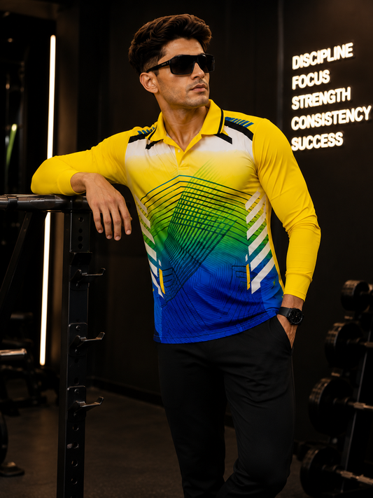 SolarStrike Elite Performance Sports Jersey – Premium Custom Name & Number