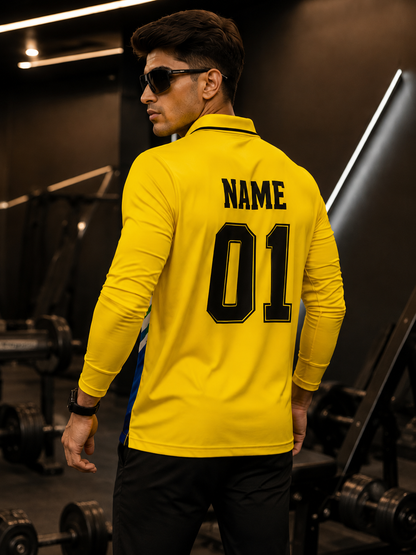 SolarStrike Elite Performance Sports Jersey – Premium Custom Name & Number