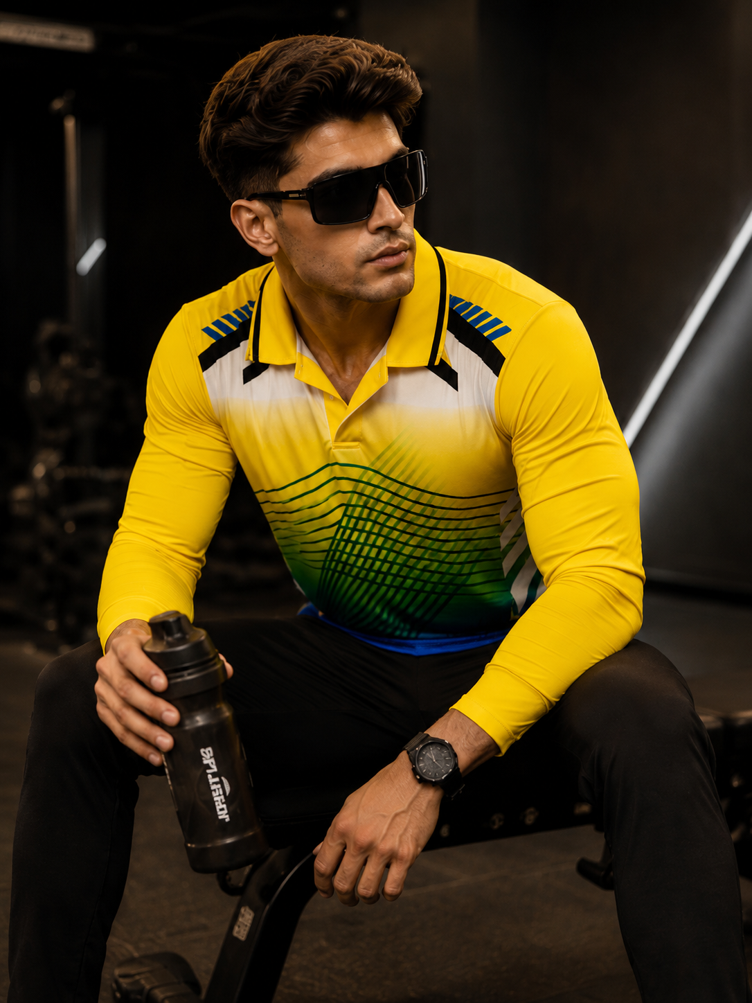 SolarStrike Elite Performance Sports Jersey – Premium Custom Name & Number