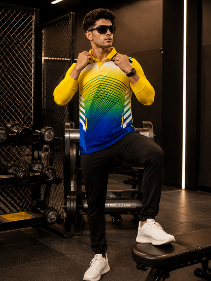 SolarStrike Elite Performance Sports Jersey – Premium Custom Name & Number