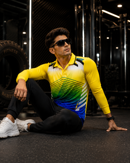 SolarStrike Elite Performance Sports Jersey – Premium Custom Name & Number