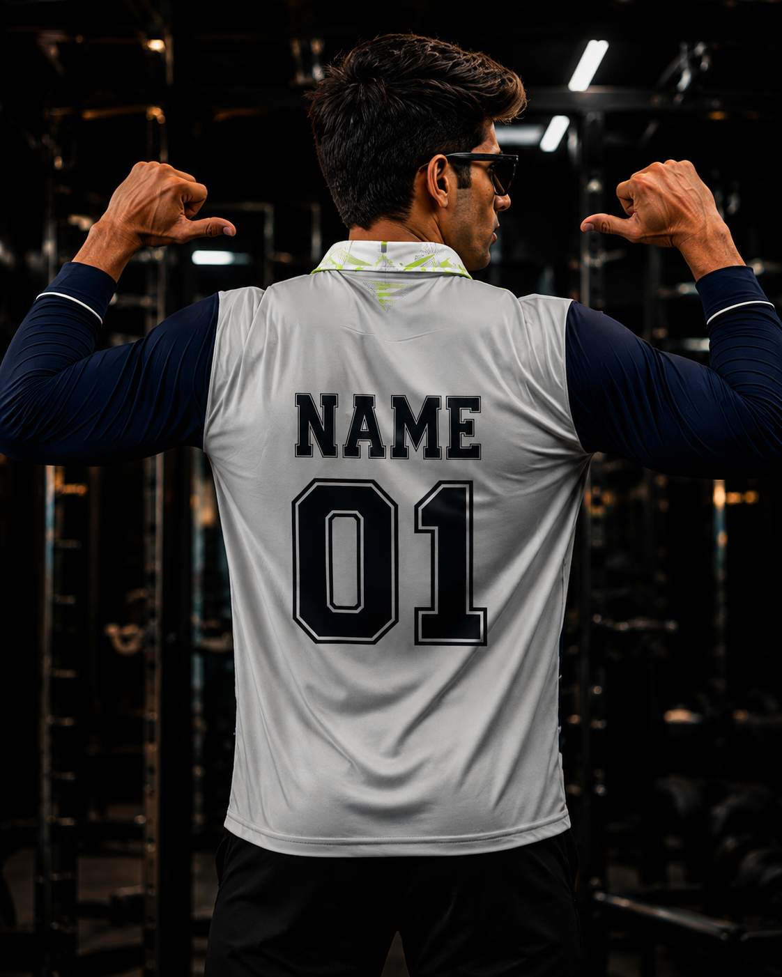 NeoFusion Elite Performance Sports Jersey – Premium Custom Name & Number